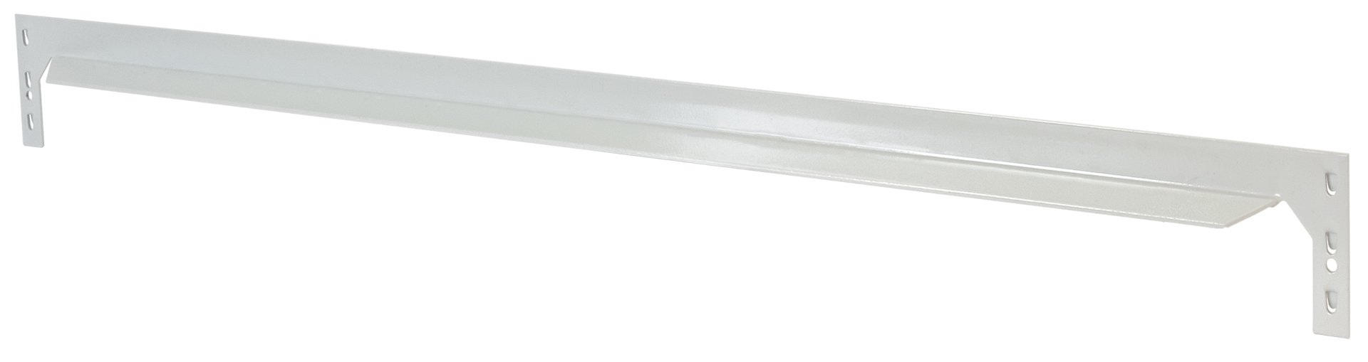 Schulte Längenriegel, hinten, 1000 mm, RAL 7035 lichtgrau, für MULTIplus85- und MULTIplus150-Schrägböden Produktbild img1 L