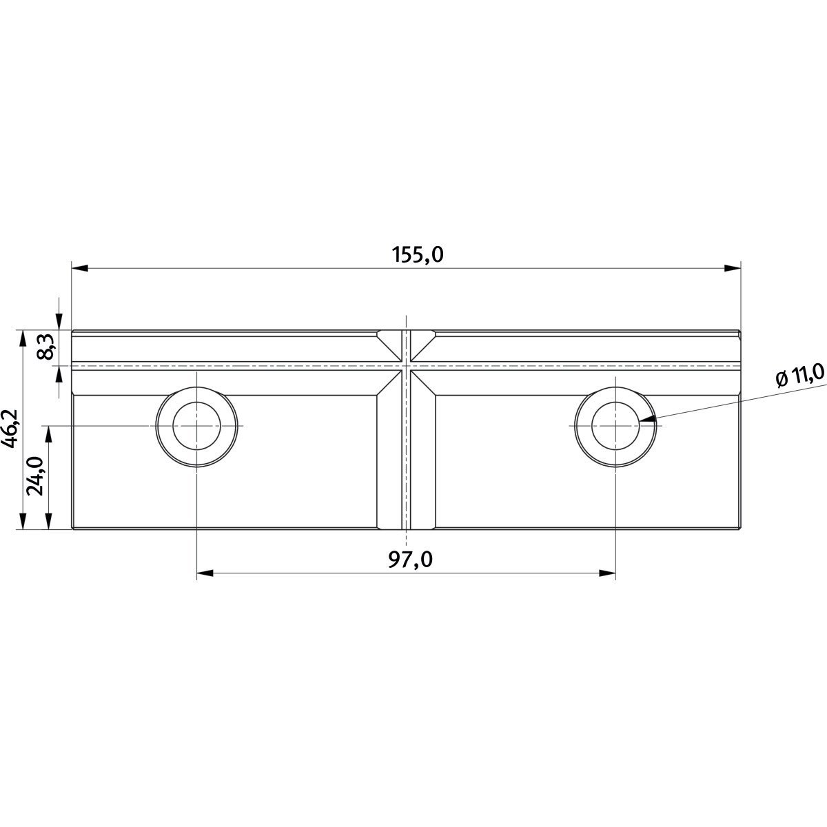 Prismenbacke  Optimum für FMSN 150 Produktbild img2 L