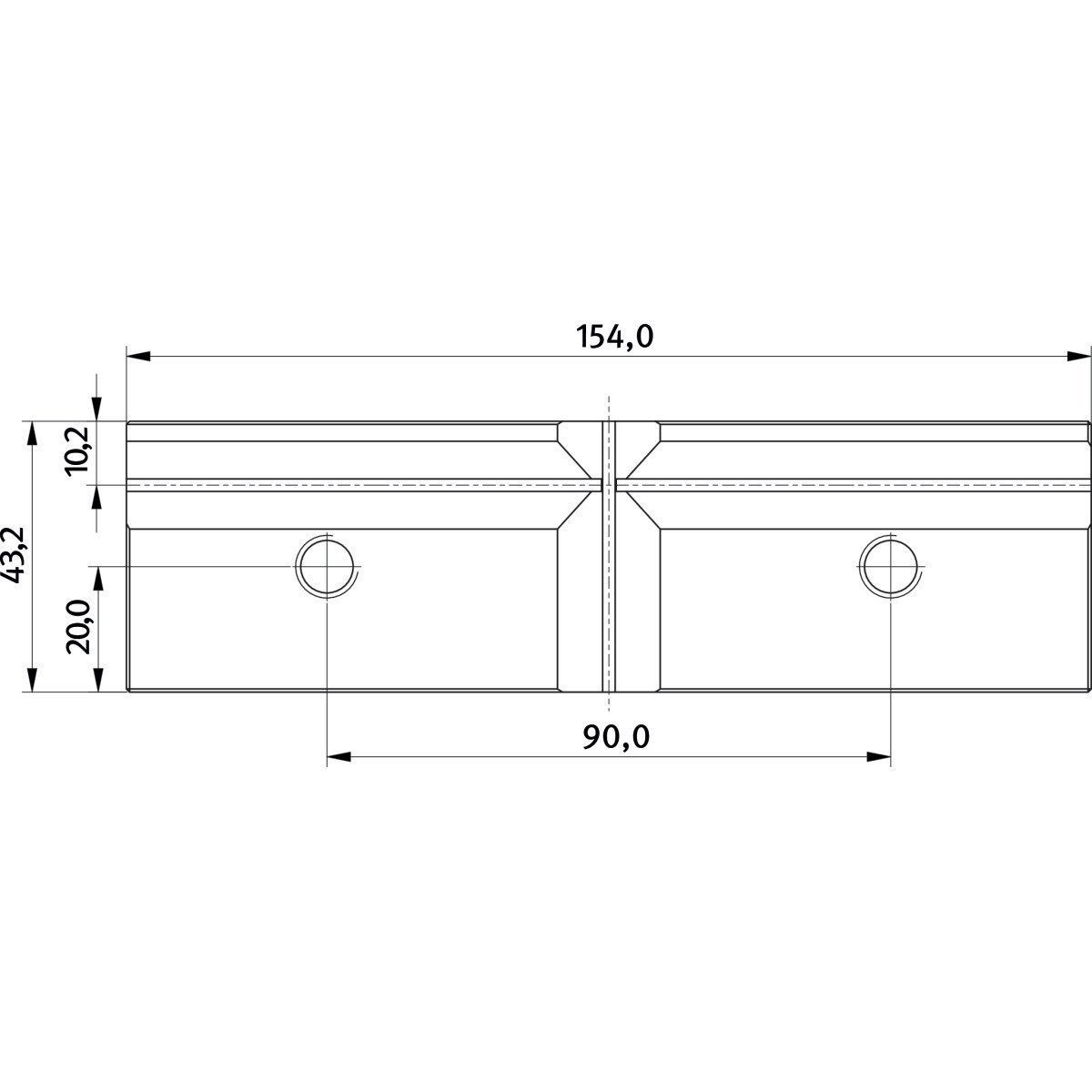 Prismenbacke  Optimum für FMS 150 Produktbild img2 L