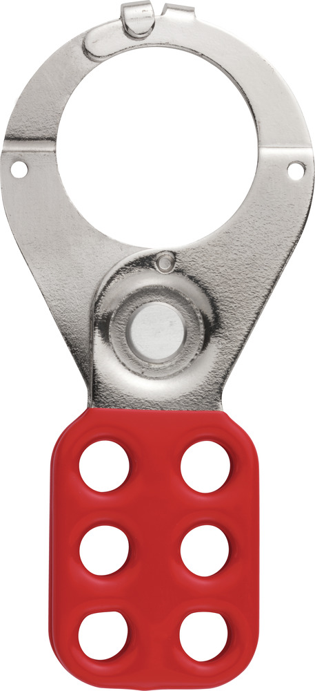 ABUS Hauptschalter Verriegelung H712 groß, 1,5" mit Klammern rot Produktbild img1 L