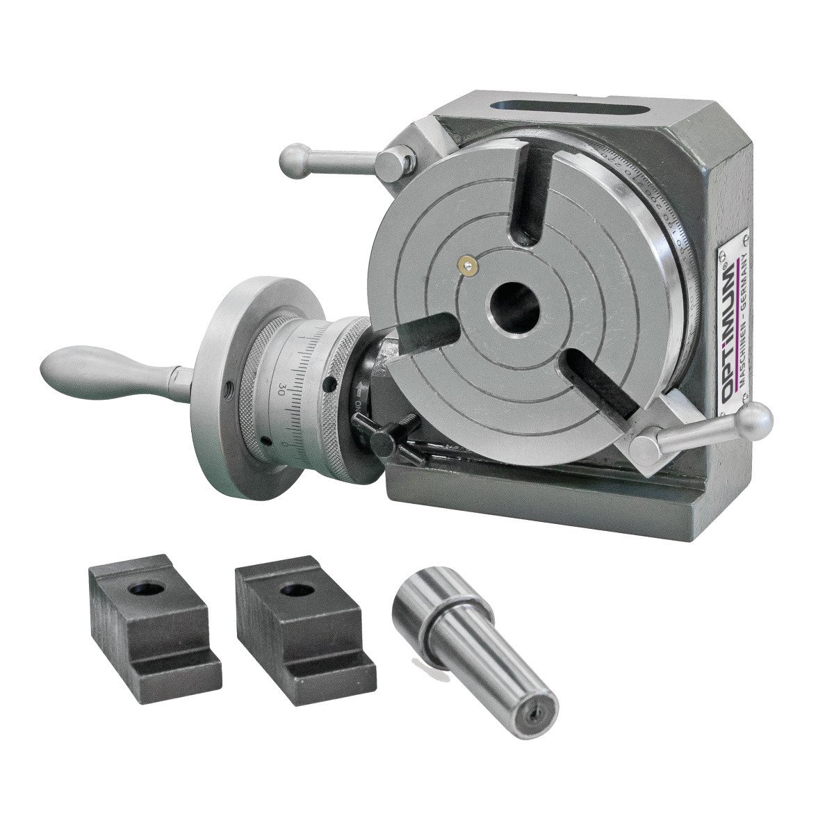 Horizontal-Vertikal-Rundteiltisch Optimum RT 100 Produktbild img1 L