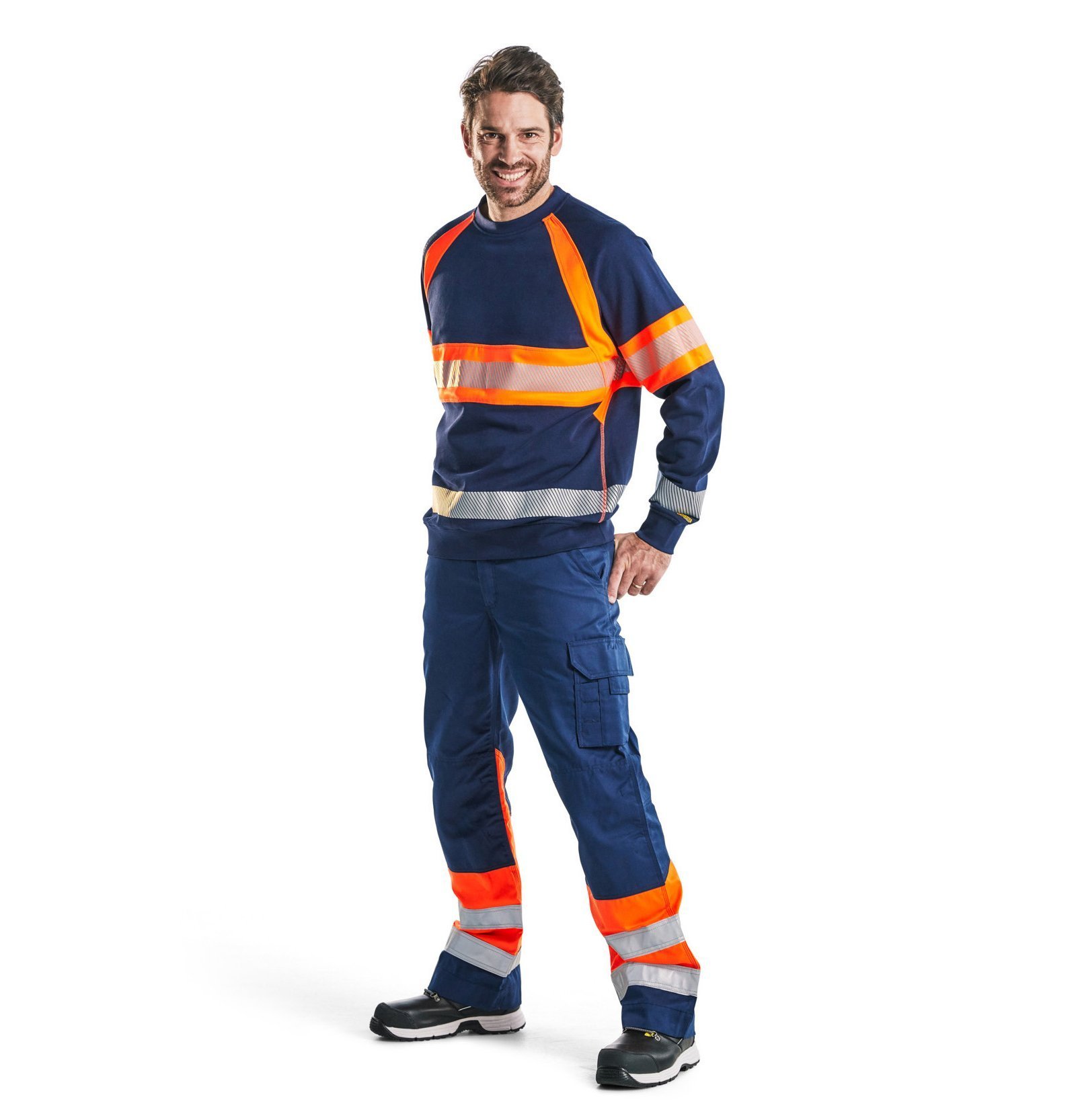 Blakläder High Vis Sweater Produktbild img3 L