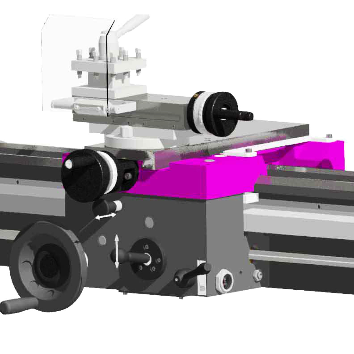 Optimum Leit- und Zugspindeldrehmaschine OPTIturn TM 3110 Produktbild img3 L