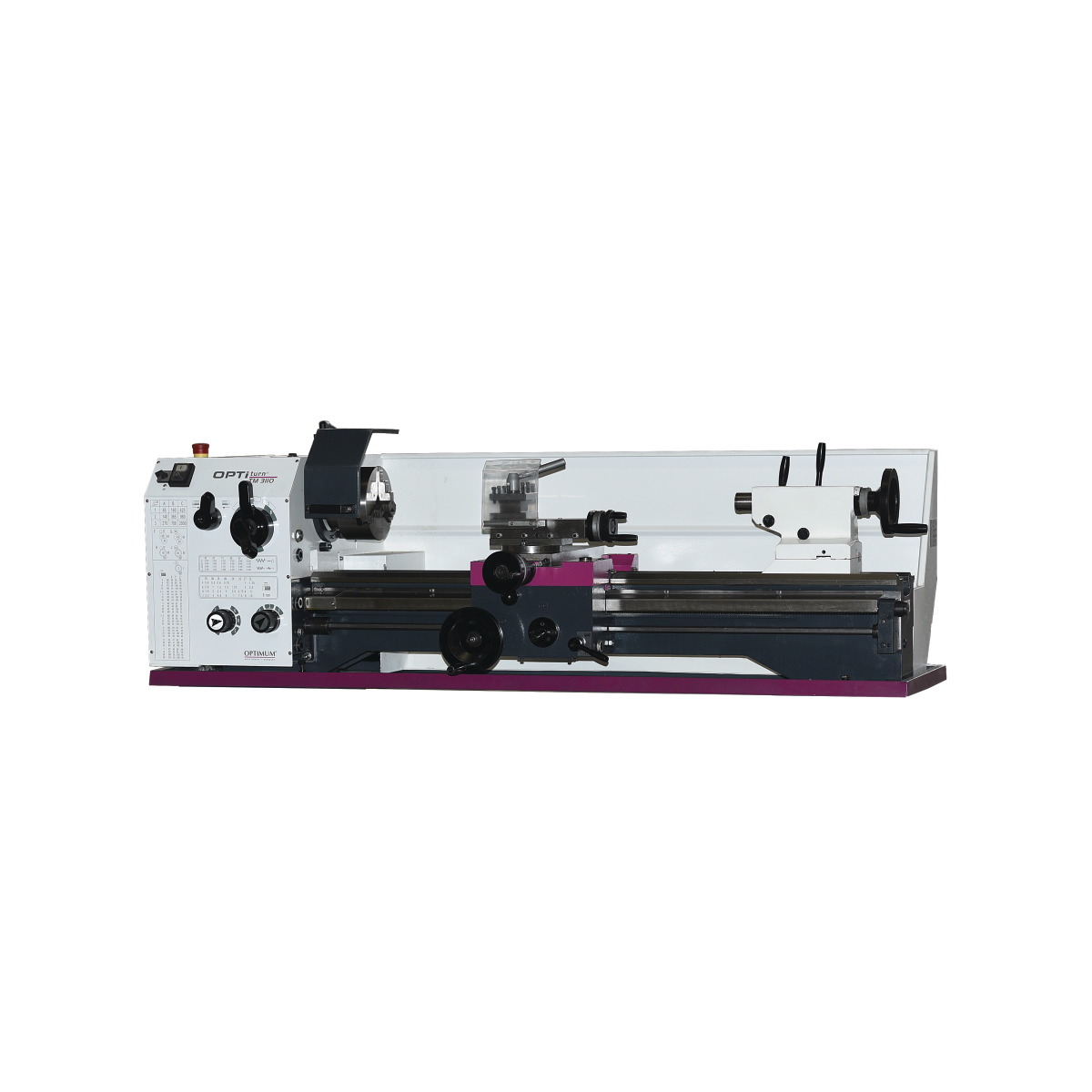 Optimum Leit- und Zugspindeldrehmaschine OPTIturn TM 3110 Produktbild img5 L