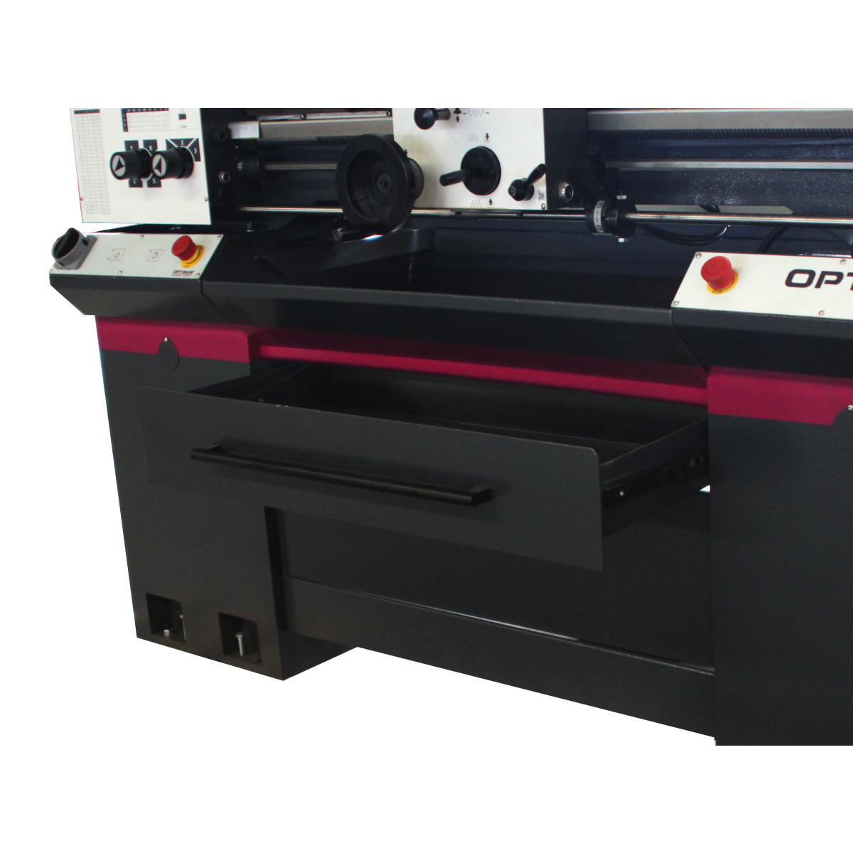 Optimum Leit- und Zugspindeldrehmaschine OPTIturn TM 3310 Produktbild img5 L