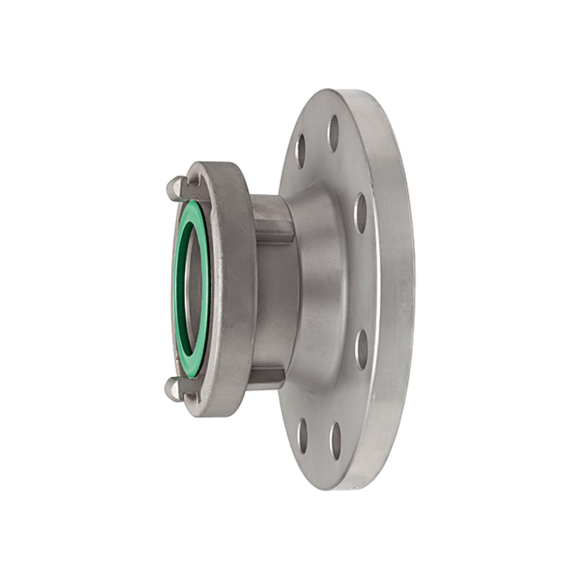 RIEGLER Storz-Übergangsstück, ES V4A, Storz-Größe 75-B, Flansch DN 80 Produktbild img1 L