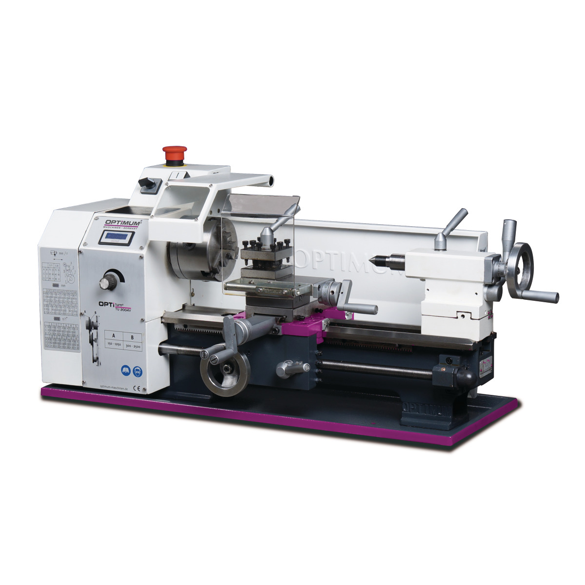 Optimum Drehmaschine OPTIturn TU 2004V Produktbild img1 L