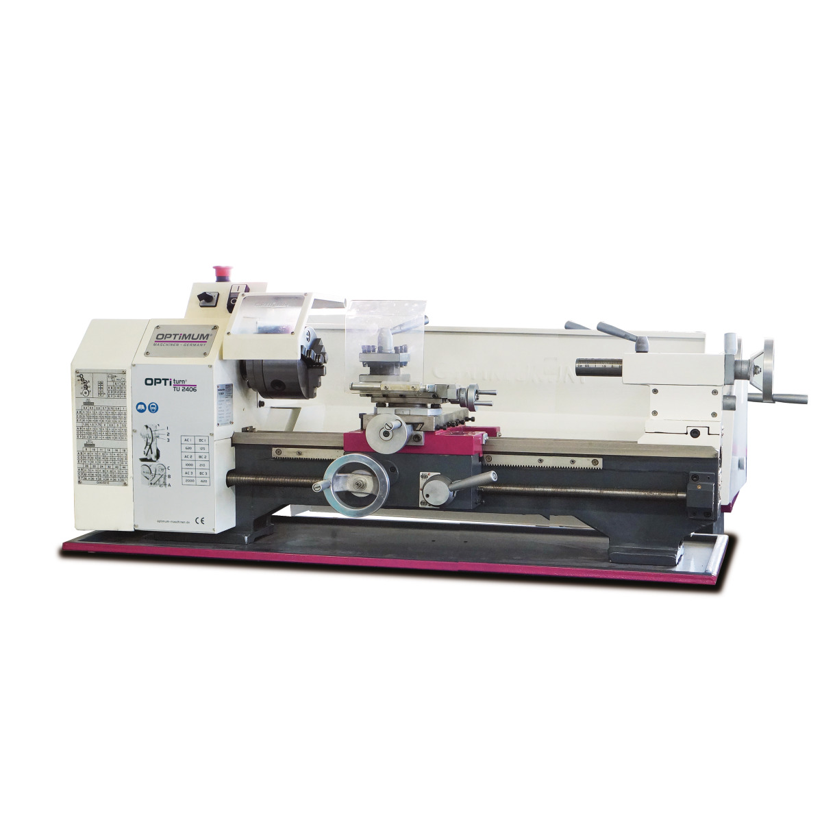 Optimum Drehmaschine OPTIturn TU 2406 (230 V) Produktbild img1 L