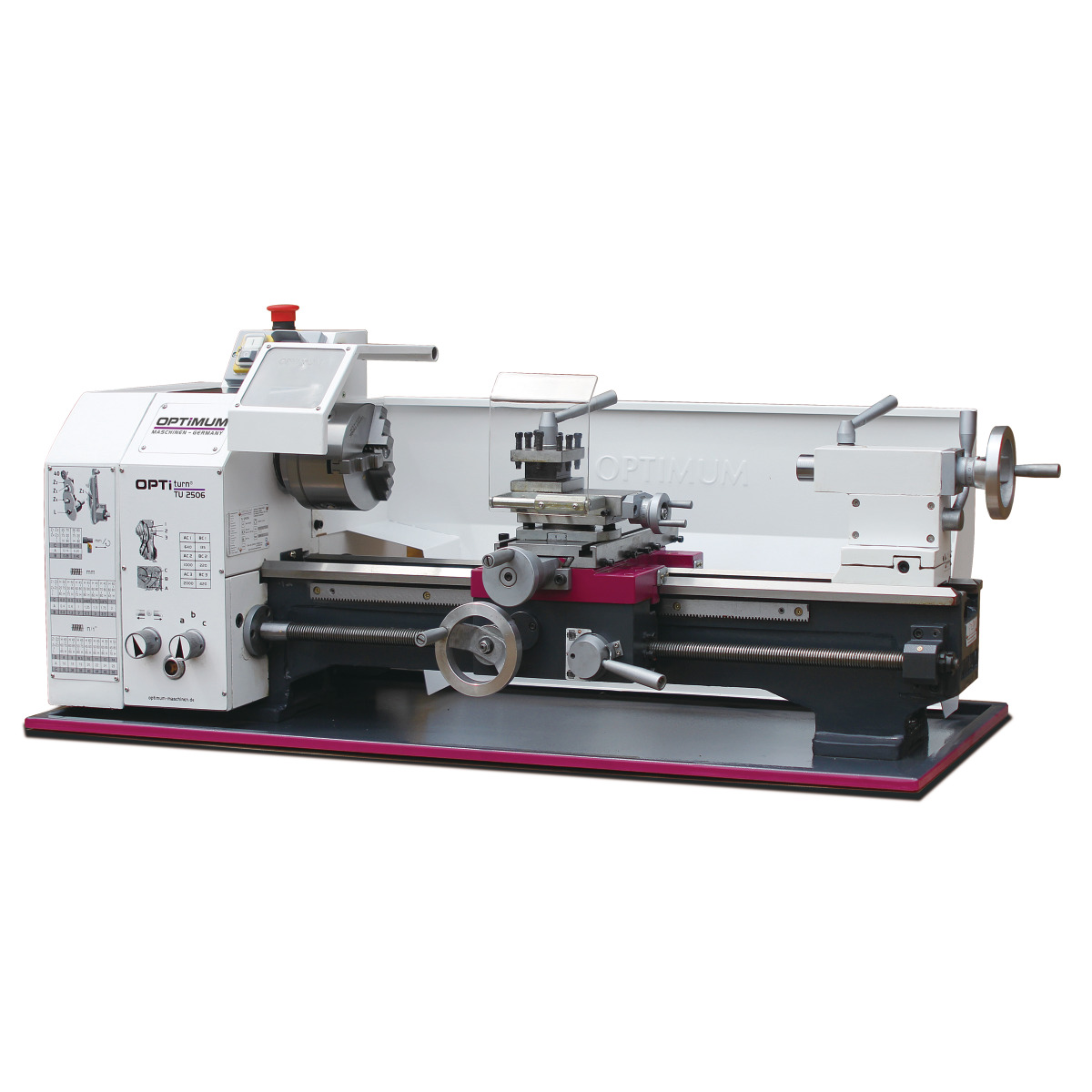 Optimum Leitspindeldrehmaschine OPTIturn TU 2506 (400 V) Produktbild img1 L