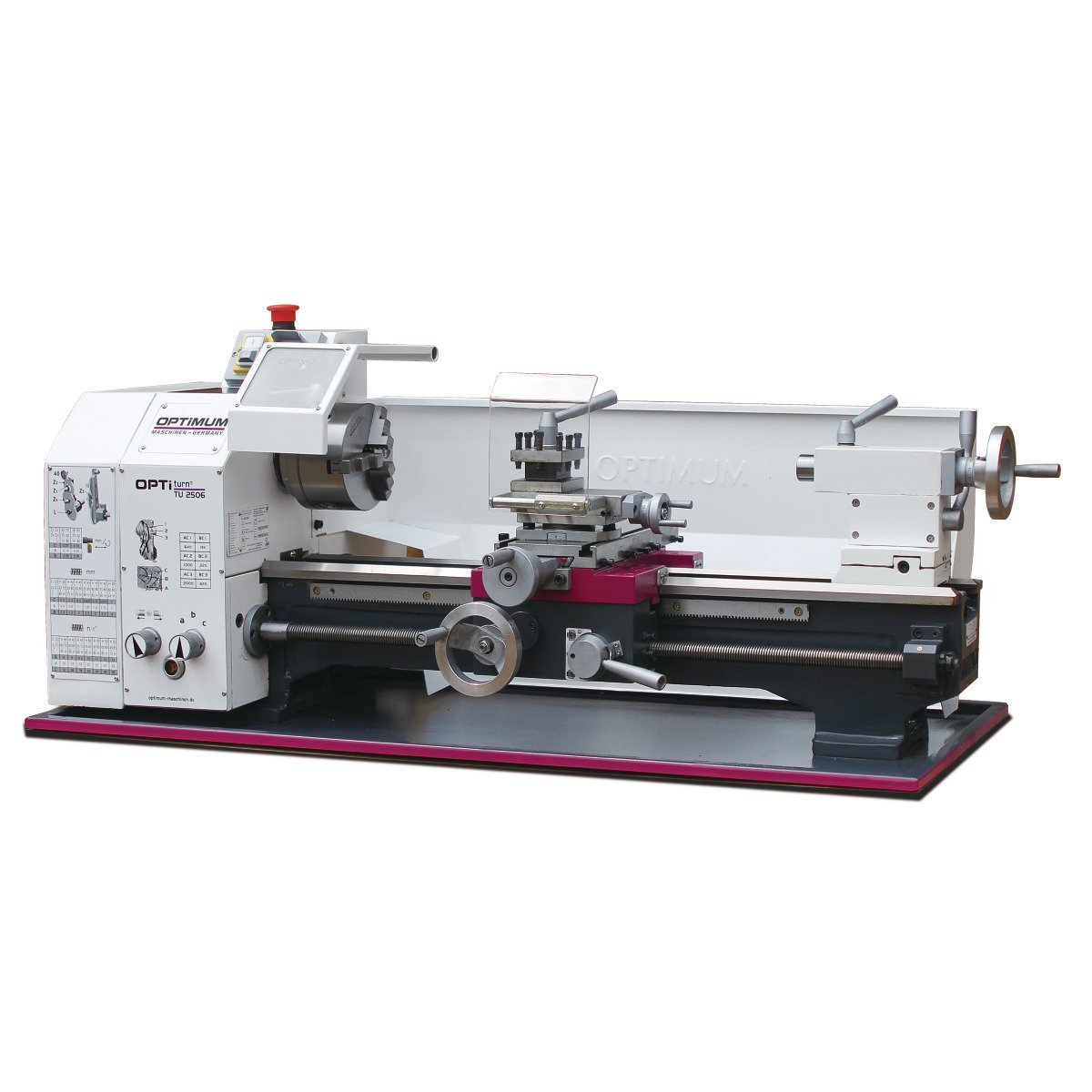 Leitspindeldrehmaschine Optimum OPTIturn TU 2506 (400 V) Produktbild img1 L