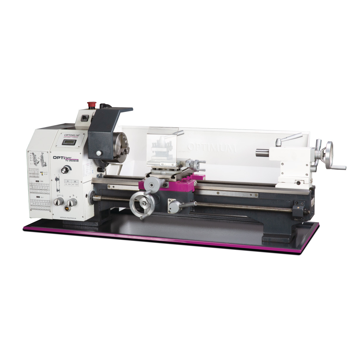 Optimum Leitspindeldrehmaschine OPTIturn TU 2506VB Produktbild img1 L