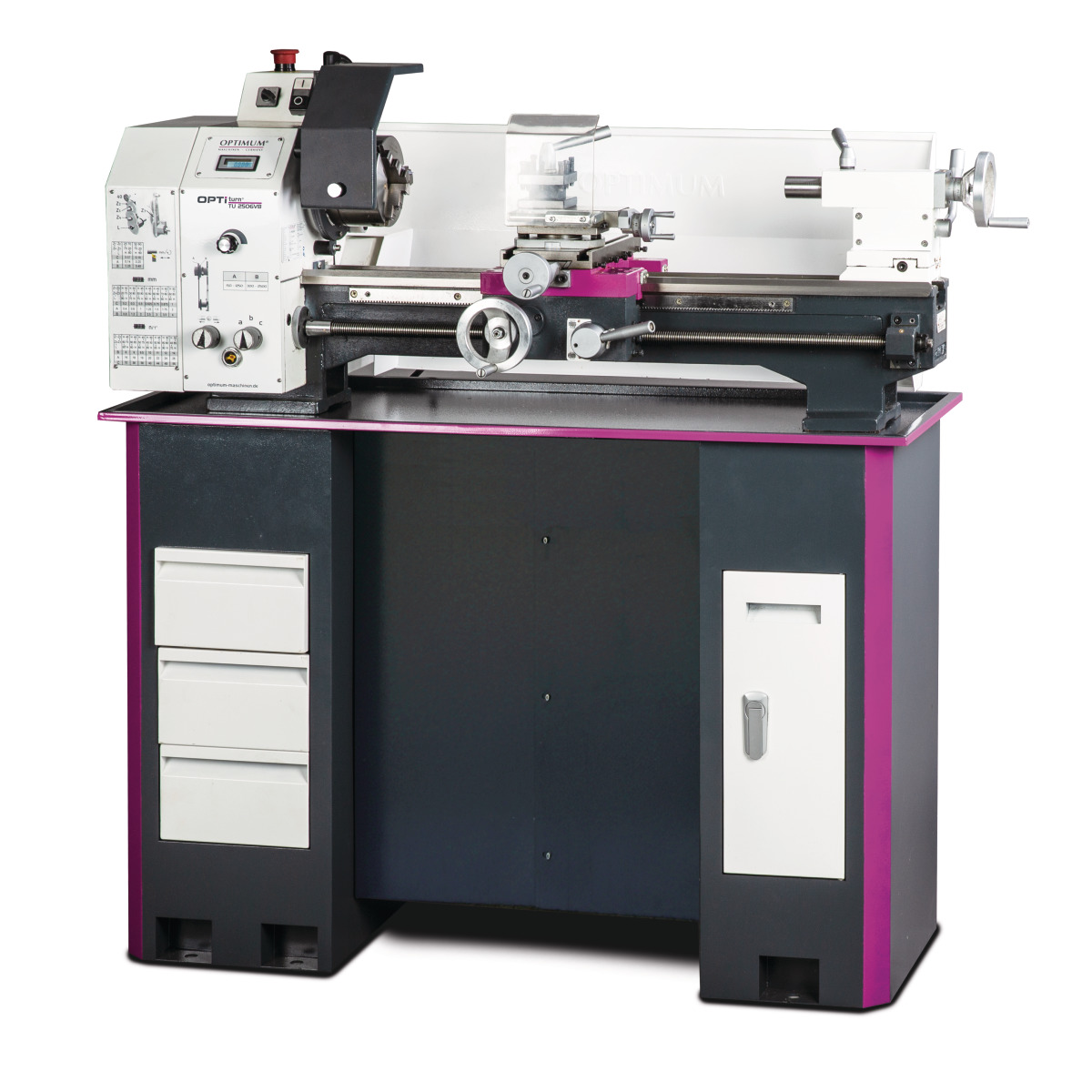 Optimum Leitspindeldrehmaschine OPTIturn TU 2506VB Produktbild img2 L