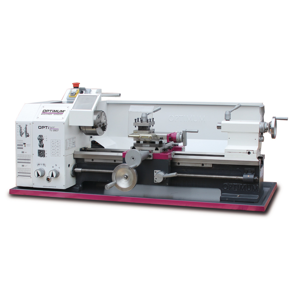 Optimum Leitspindeldrehmaschine OPTIturn TU 2807 (400 V) Produktbild img1 L