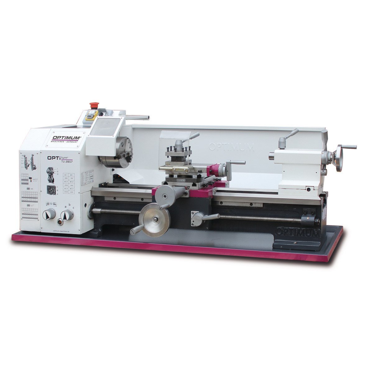 Leitspindeldrehmaschine Optimum OPTIturn TU 2807 (400 V) Produktbild img1 L