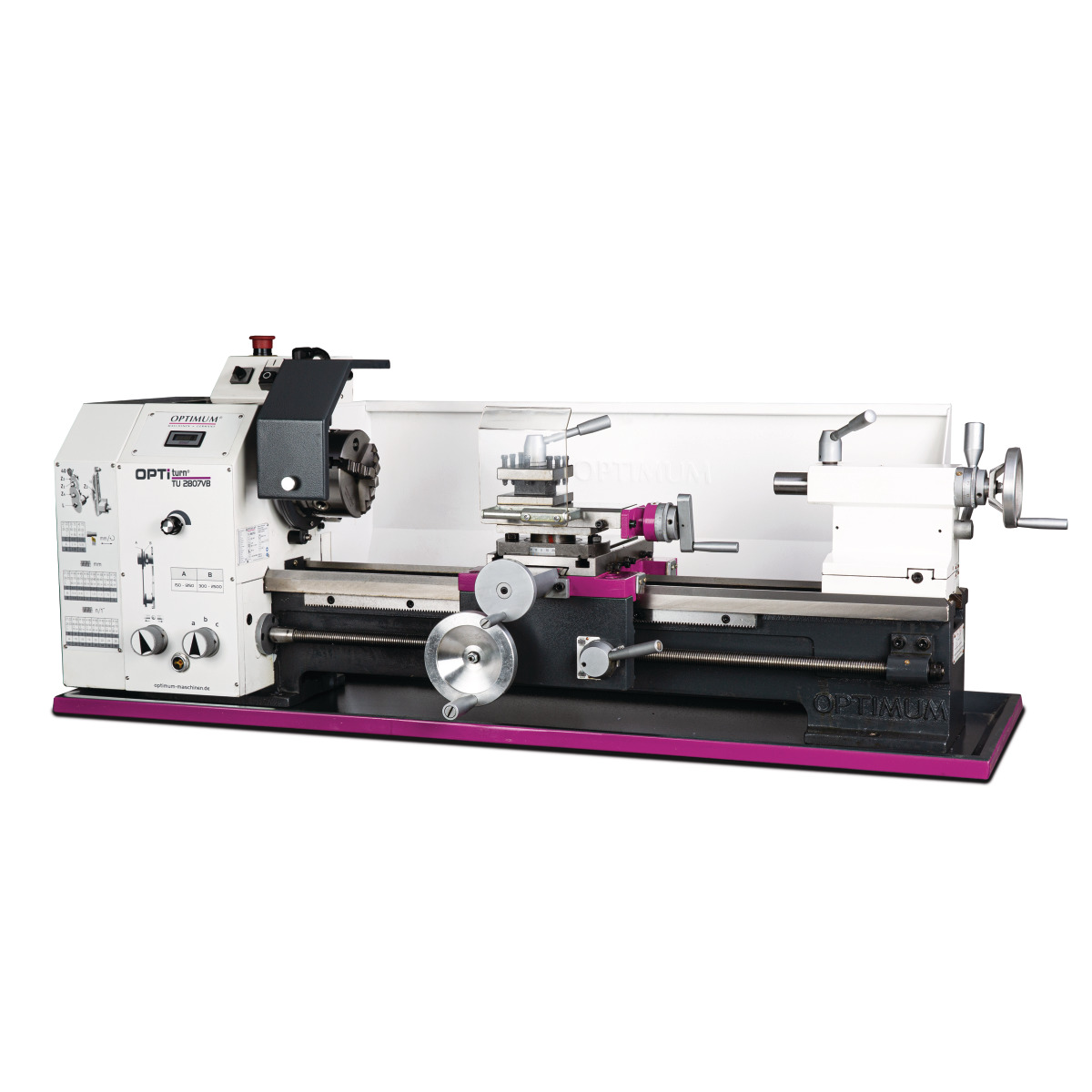 Optimum Leitspindeldrehmaschine OPTIturn 2807VB Produktbild img1 L
