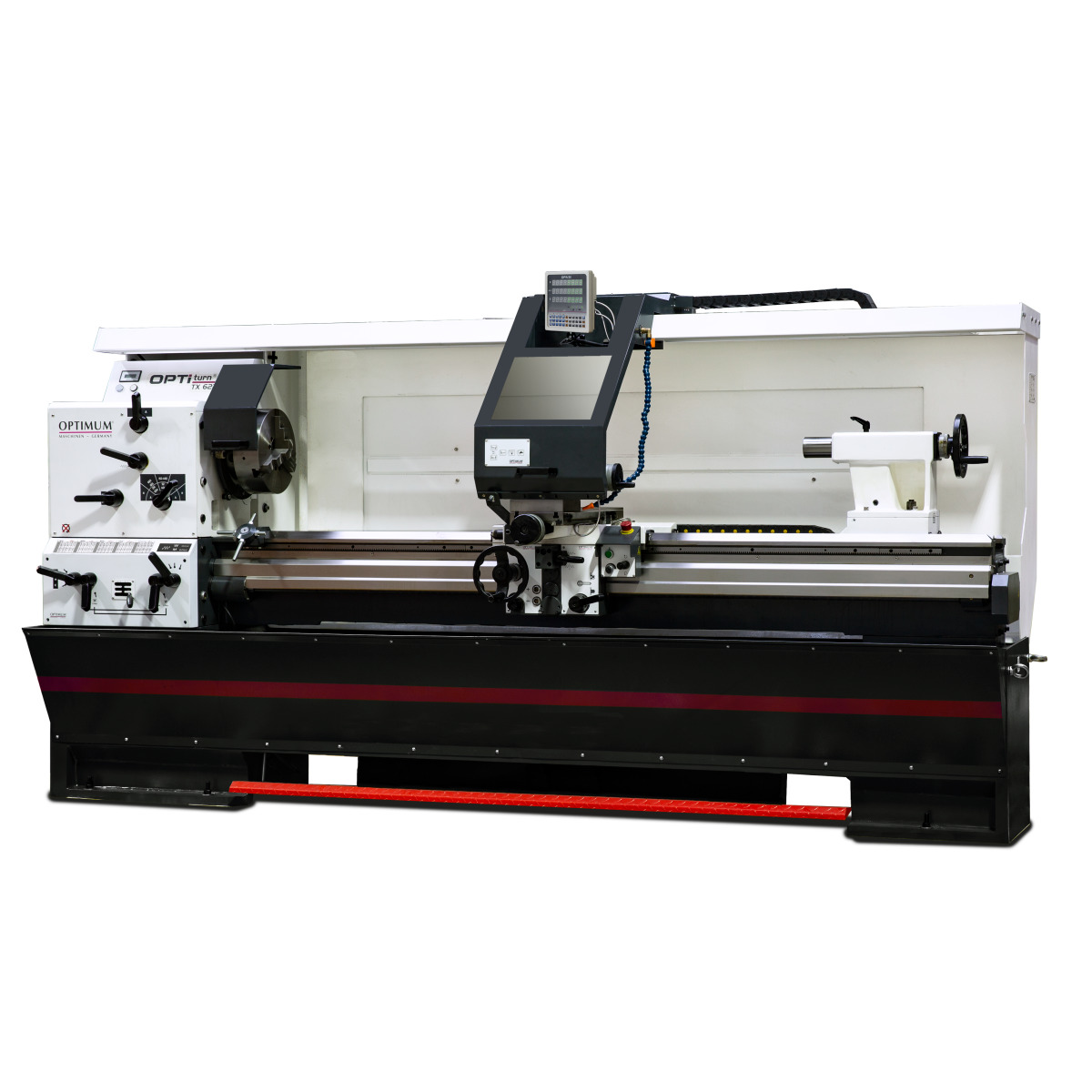 Optimum Präzisions-Leit- und Zugspindeldrehmaschine OPTIturn TX 6222V Produktbild img1 L