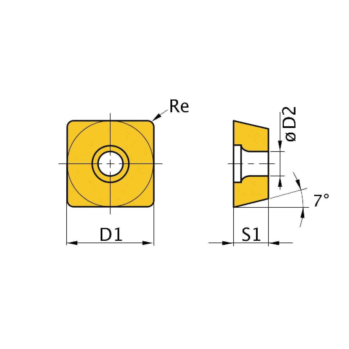 HM-Ersatzwendeplatten Optimum ISO SCMT09T304 Produktbild img2 L