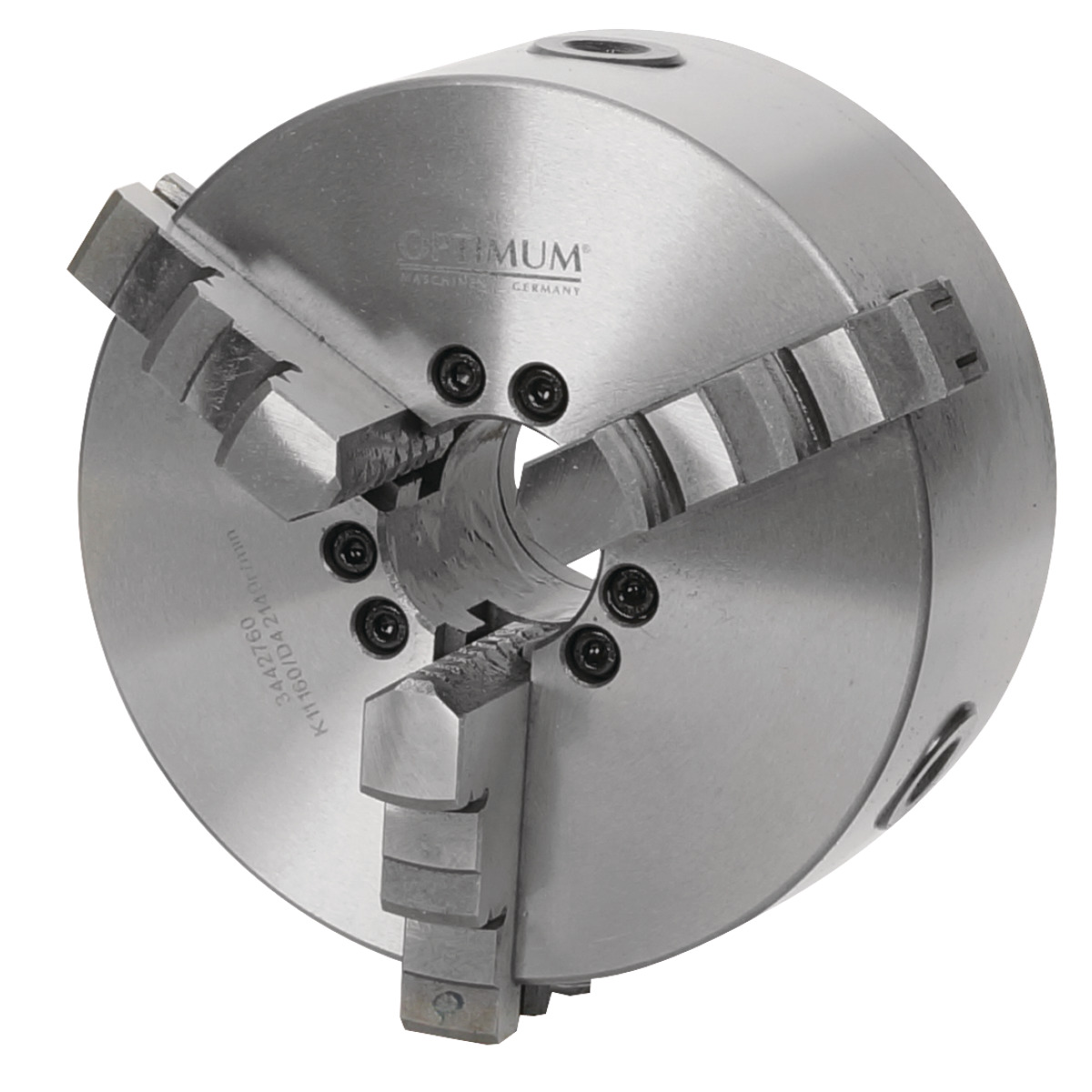 Optimum Dreibackendrehfutter zentrisch spannend Ø 160 mm Camlock DIN ISO 702-2 Nr. 4 Produktbild img2 L