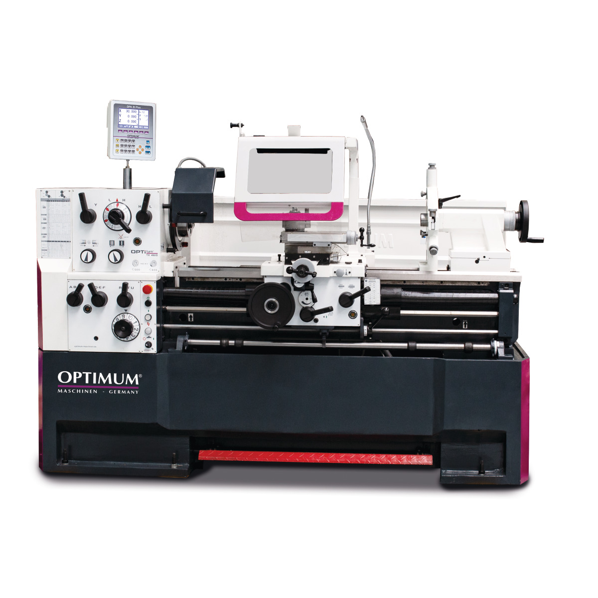 Optimum Präzisions-Leit- und Zugspindeldrehmaschine OPTIturn TH 4610D Produktbild img1 L