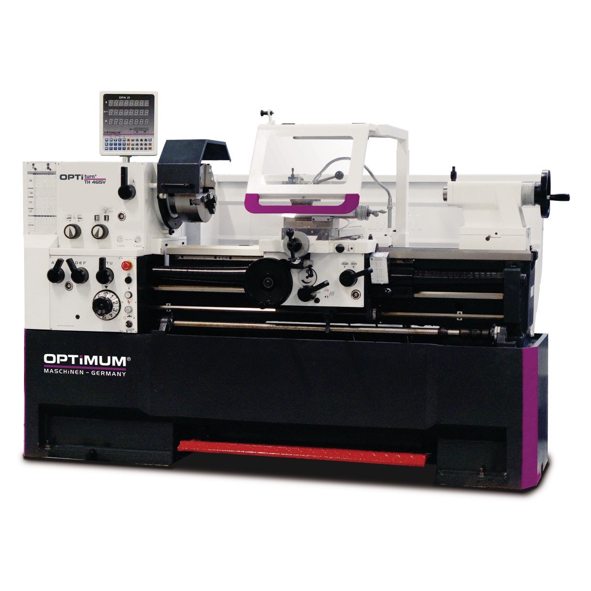 Leit- und Zugspindeldrehmaschine Optimum OPTIturn TH 4615V Produktbild img1 L
