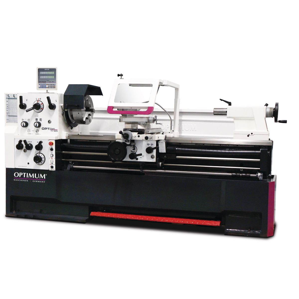 Optimum Leit- und Zugspindeldrehmaschine OPTIturn TH 5615D Produktbild img1 L