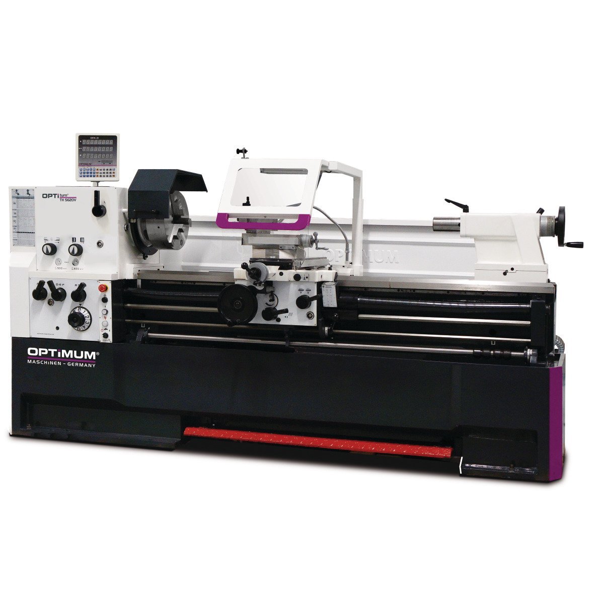 Leit- und Zugspindeldrehmaschine Optimum OPTIturn TH 5620V Produktbild img1 L