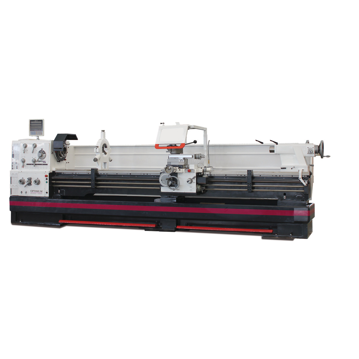Optimum Leit- und Zugspindeldrehmaschine OPTIturn TH 6630D Produktbild img1 L
