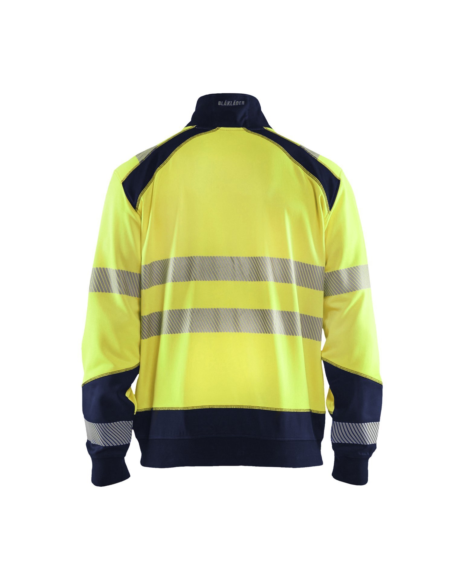 High Vis Sweatshirt mit Reißverschluss High Vis Gelb/Marineblau XS Produktbild img2 L