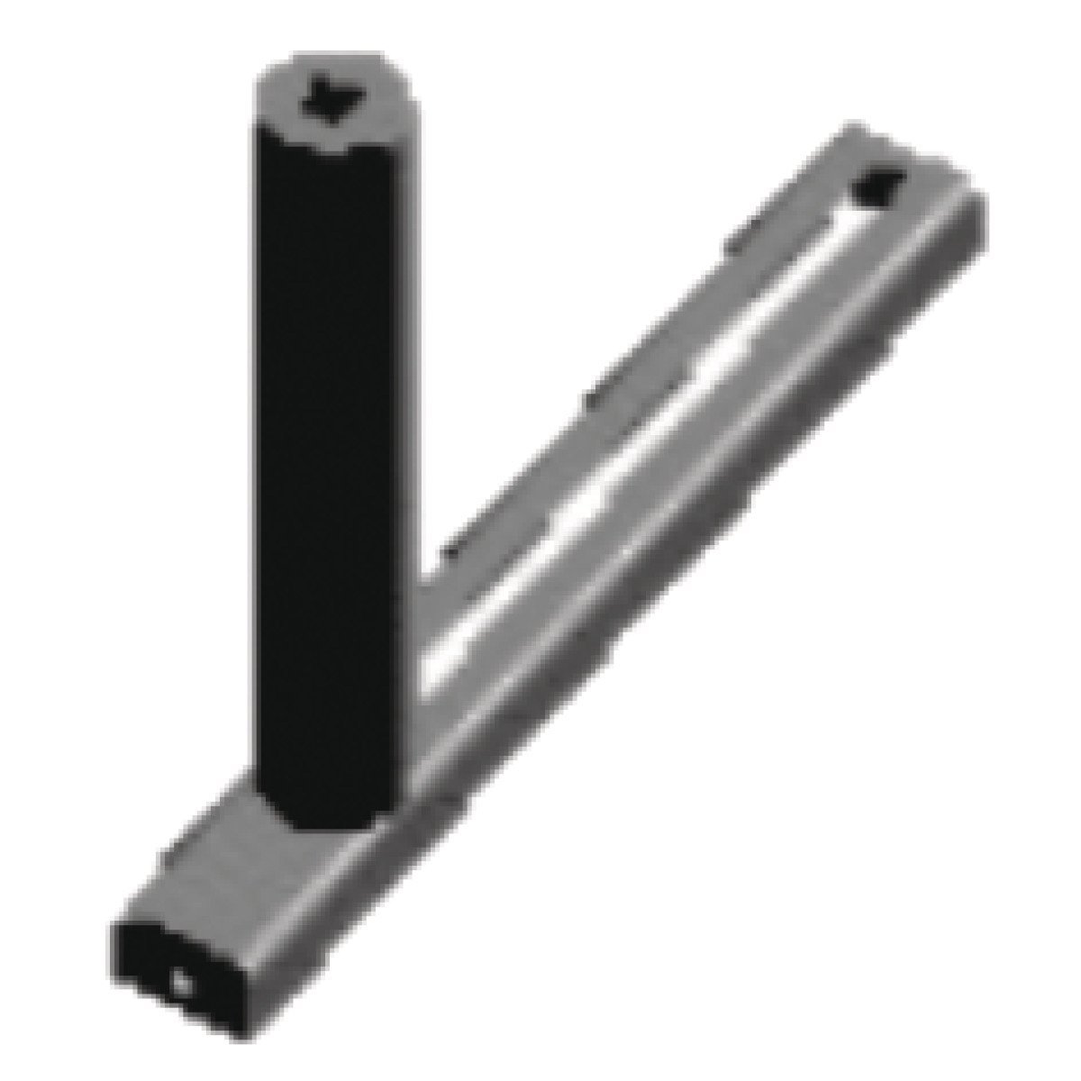 Seitliche Führungsrolle Metallkraft 290 mm, beweglich Produktbild img1 L