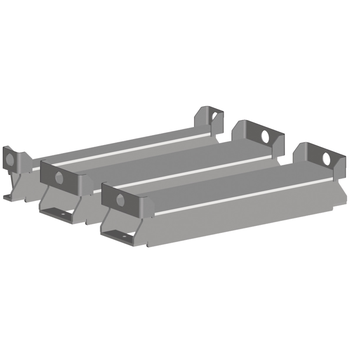 Metallkraft Verkleidung für Rollenbahn 1 m Produktbild img1 L