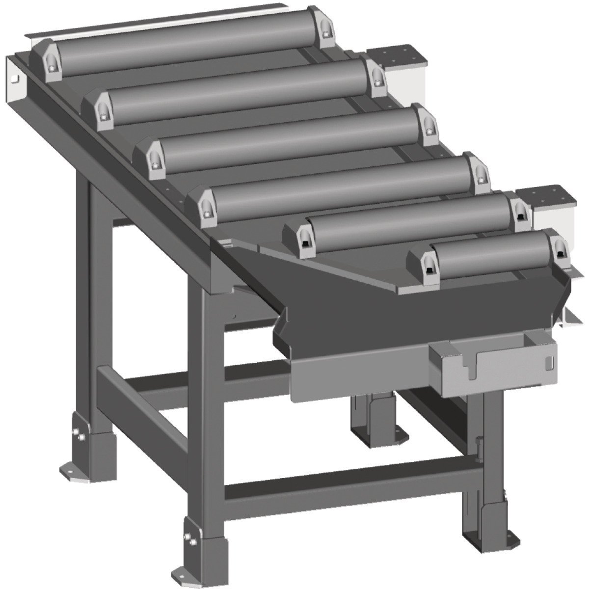 Zufuhrrollenbahn Metallkraft für 60°-Schnitte Produktbild img1 L