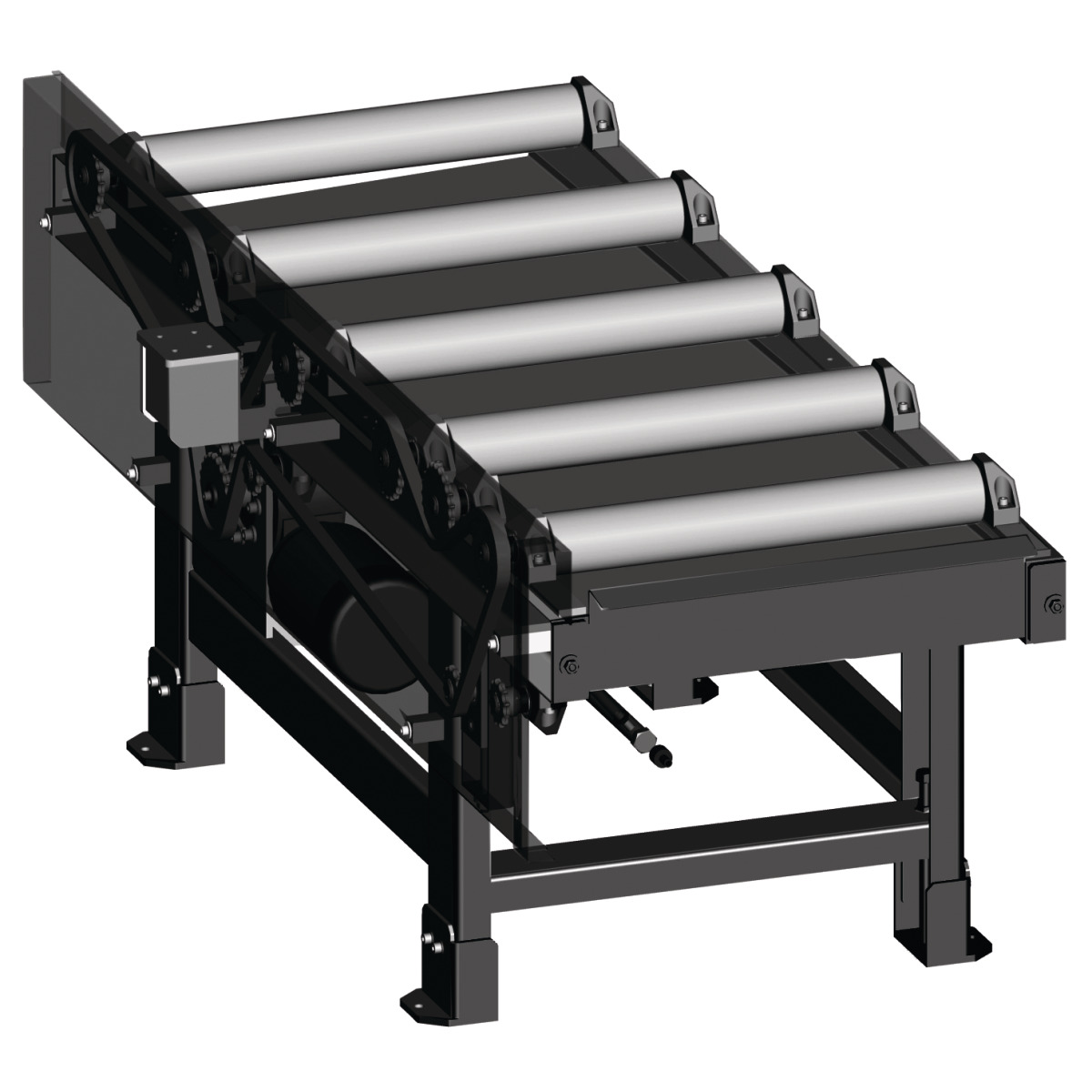 Metallkraft Rollenbahn 2000 x 800 mm, motorisch Produktbild img1 L