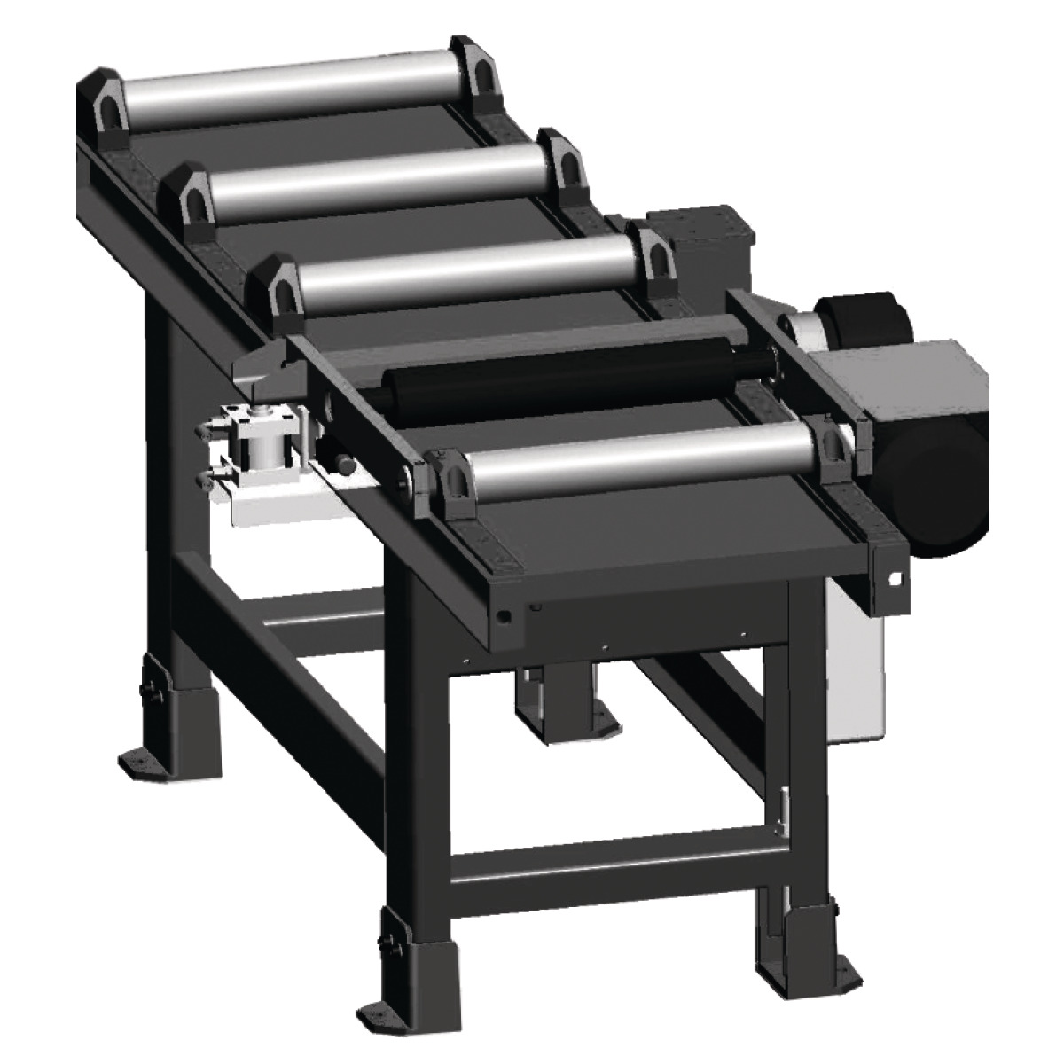 Metallkraft Rollenbahn 2000 x 450 mm, motorisch Produktbild img1 L