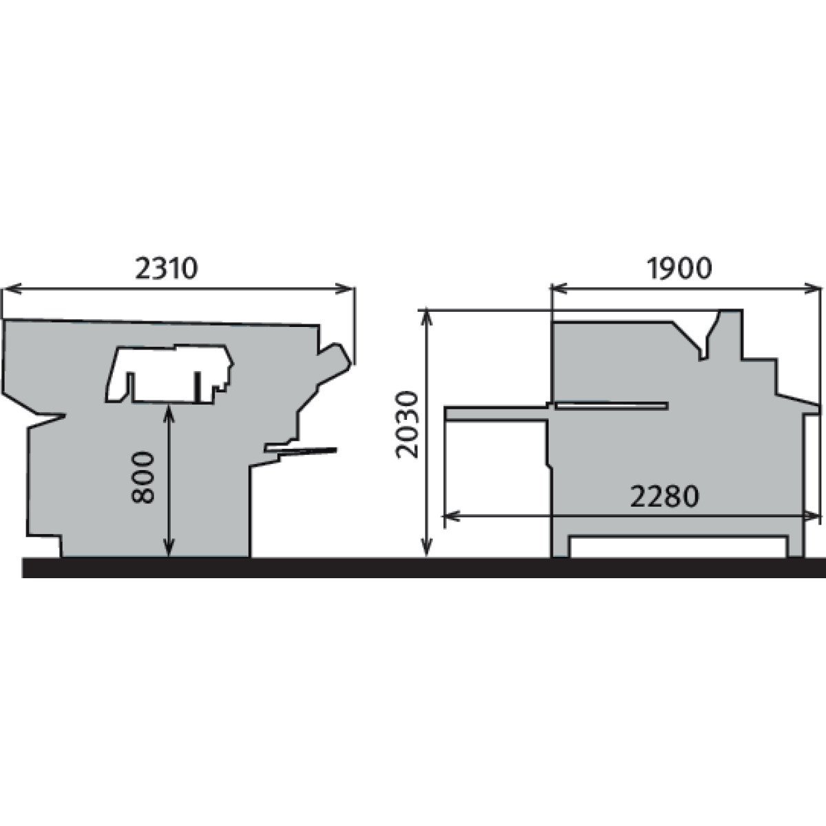 Vollautomatische Schwenkrahmen-Metallbandsäge Metallkraft BMBS 300 x 320 CNC-G Produktbild img6 L