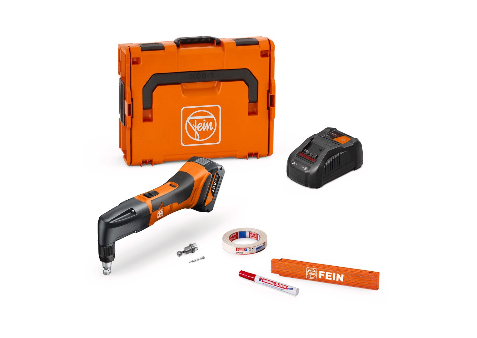 Fein Akku-Knabber bis 1,3 mm ABLK 18 1.3 CSE AS Set 1x 5 Ah Produktbild img1 L