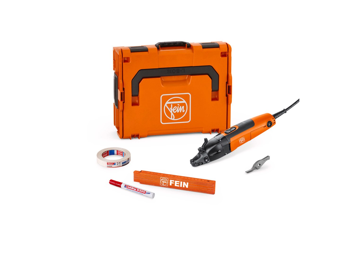 Fein Schlitzschere bis 1,6 mm BSS 1.6 CE Set Produktbild img1 L