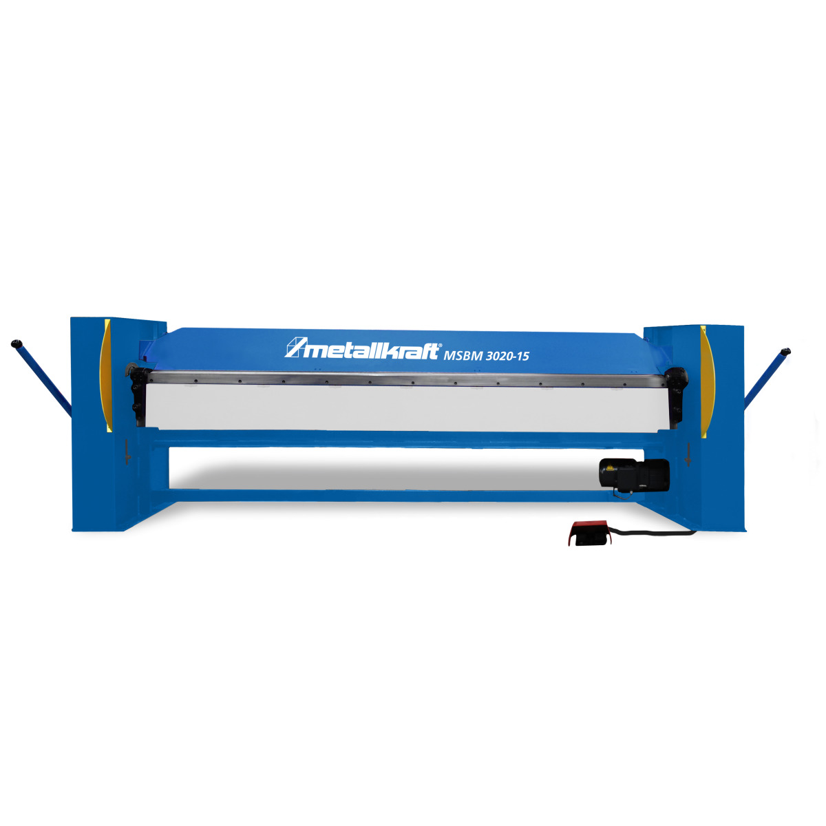 Metallkraft Halbmotorische Schwenkbiegemaschine MSBM 2520-20 Produktbild img1 L