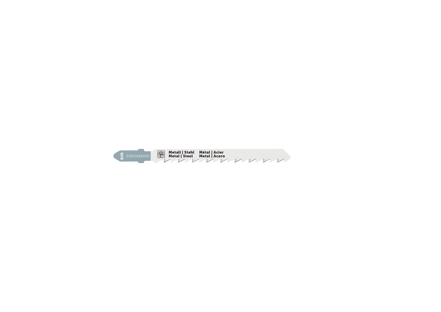 Fein Stichsägeblatt für Metall , BIM 75 T1.2 MS SC , VE 5 St, Länge 100 mm Produktbild img1 L