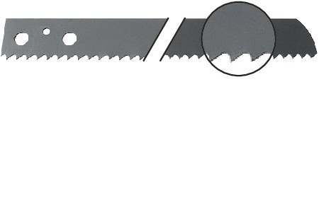 Fein Sägeblatt, Länge 530 mm, Zahnabstand 6,3 mm, Dicke 1,5 mm Produktbild img1 L