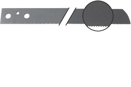 Fein Sägeblatt, Länge 530 mm, Zahnabstand 2,1 mm, Dicke 1,5 mm Produktbild img1 L