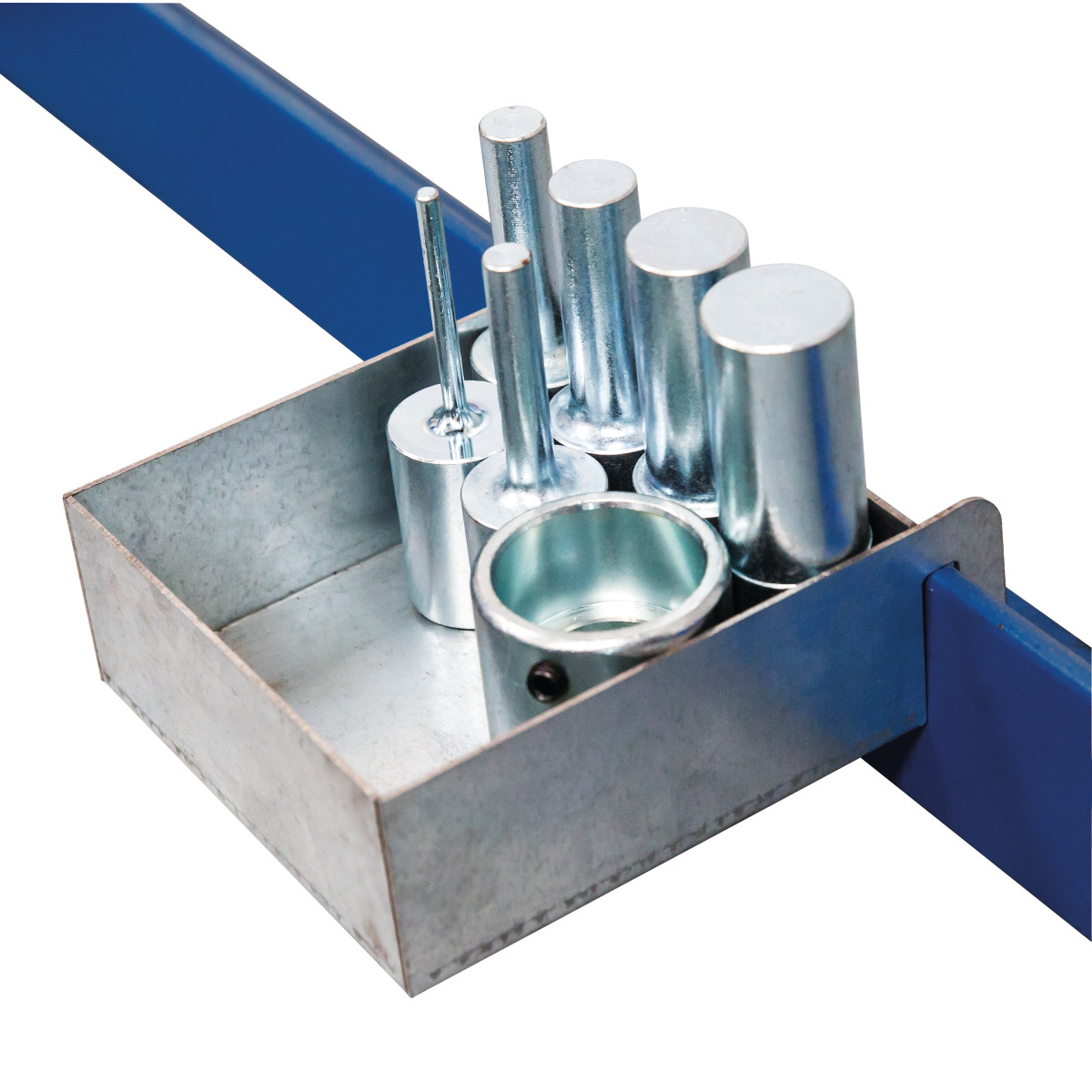 Metallkraft 6-teiliger Druckdornsatz mit Lochplatte für WPP 15 Produktbild img3 L