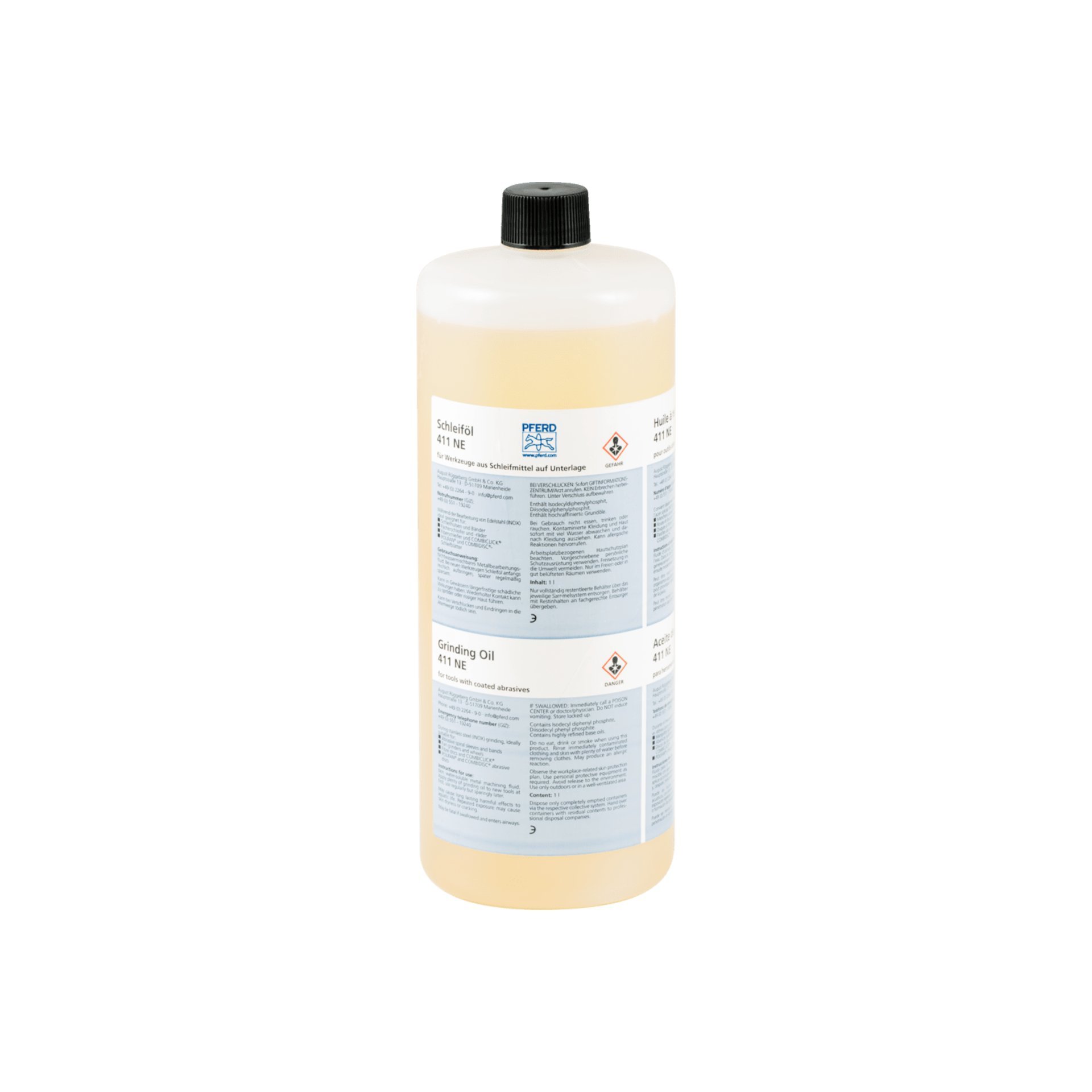 Schleiföl 411/1 NE in Kanister 1 Liter für Buntmetall und Edelstahl Produktbild img1 L