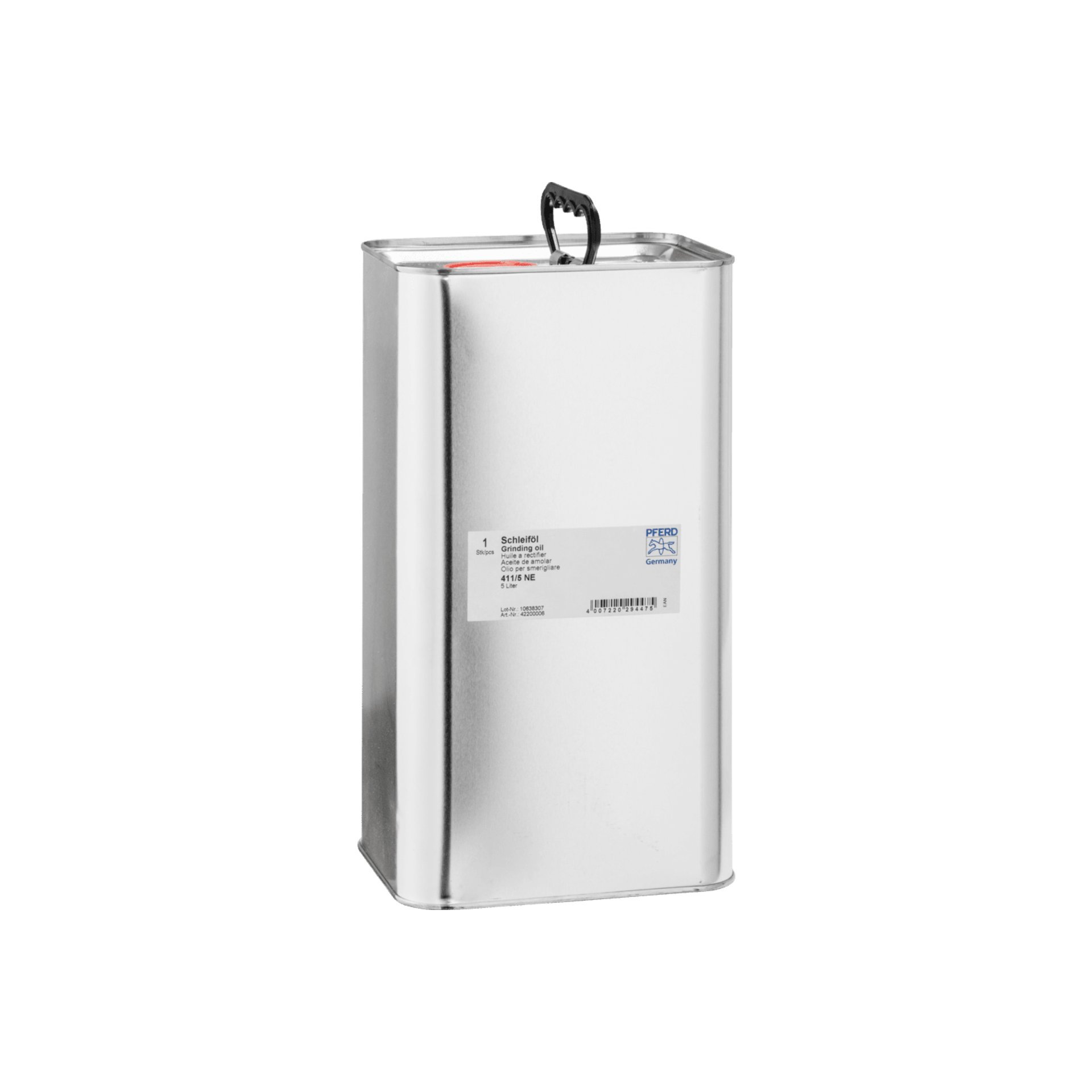 Schleiföl 411/5 NE in Kanister 5 Liter für Buntmetall und Edelstahl Produktbild img1 L