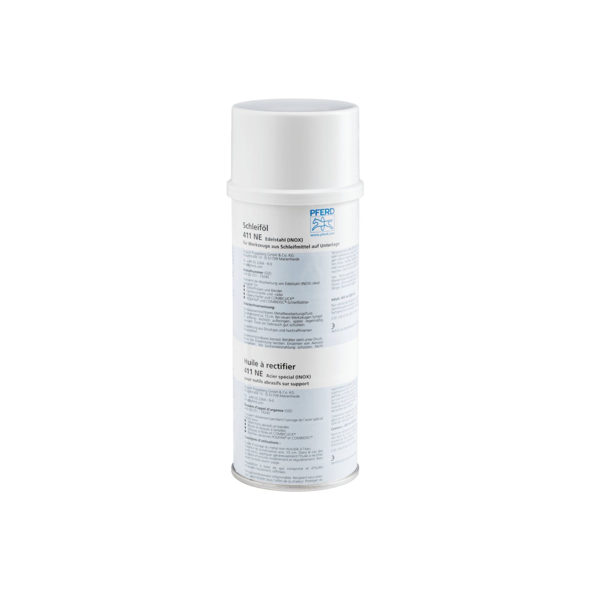 Schleiföl 411 NE in Spraydose für Buntmetall und Edelstahl Produktbild img1 L