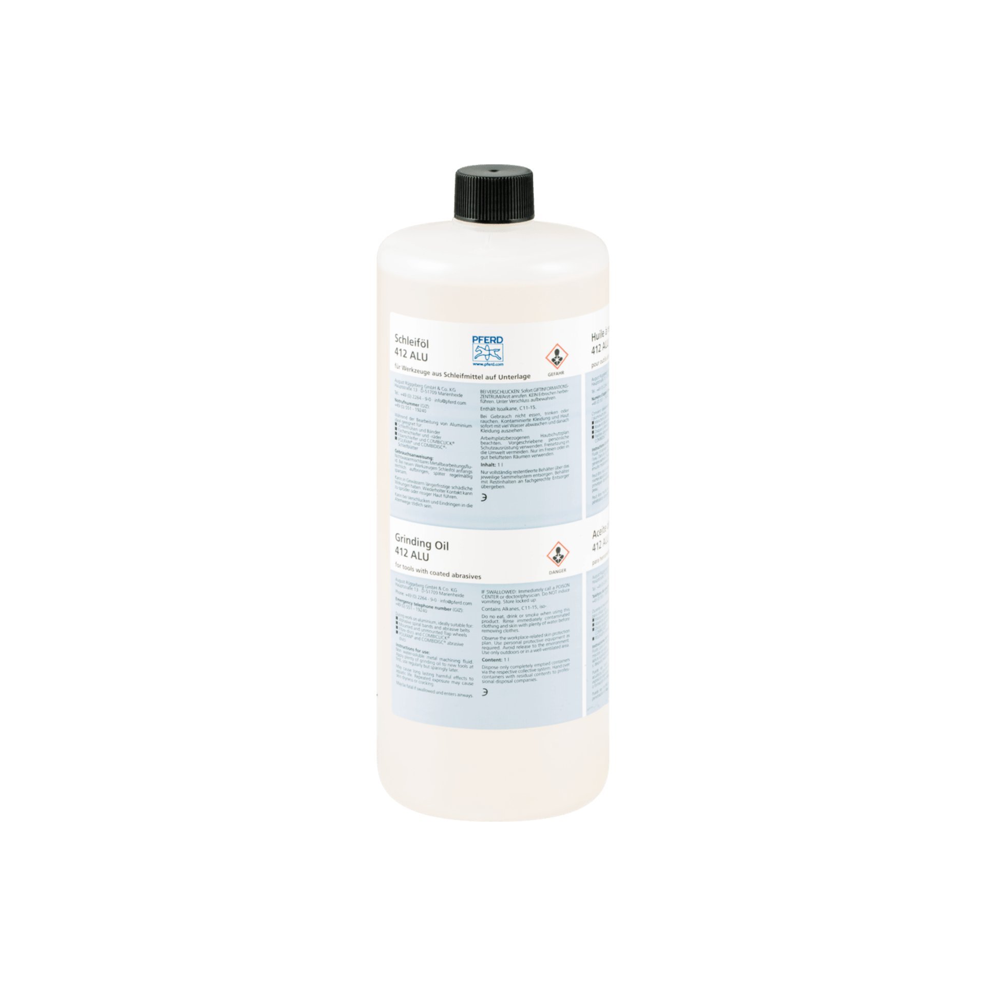Schleiföl 412/1 ALU in Kanister 1 Liter für Aluminium Produktbild img1 L