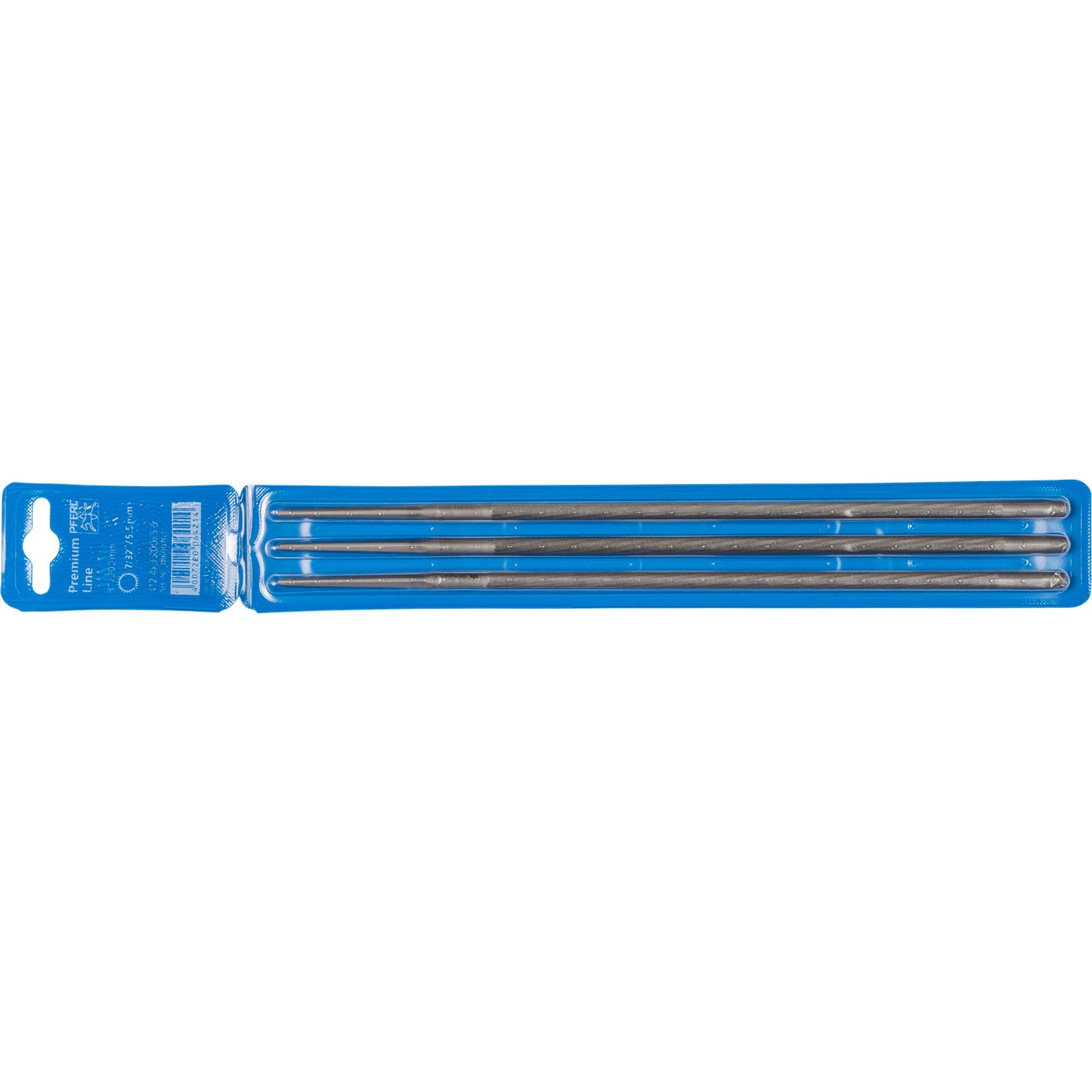 PFERD TOOLS Kettensägefeile Rund Ø 5,5x200mm Premium Line in 3er-Kunststoffhülle Produktbild img2 L