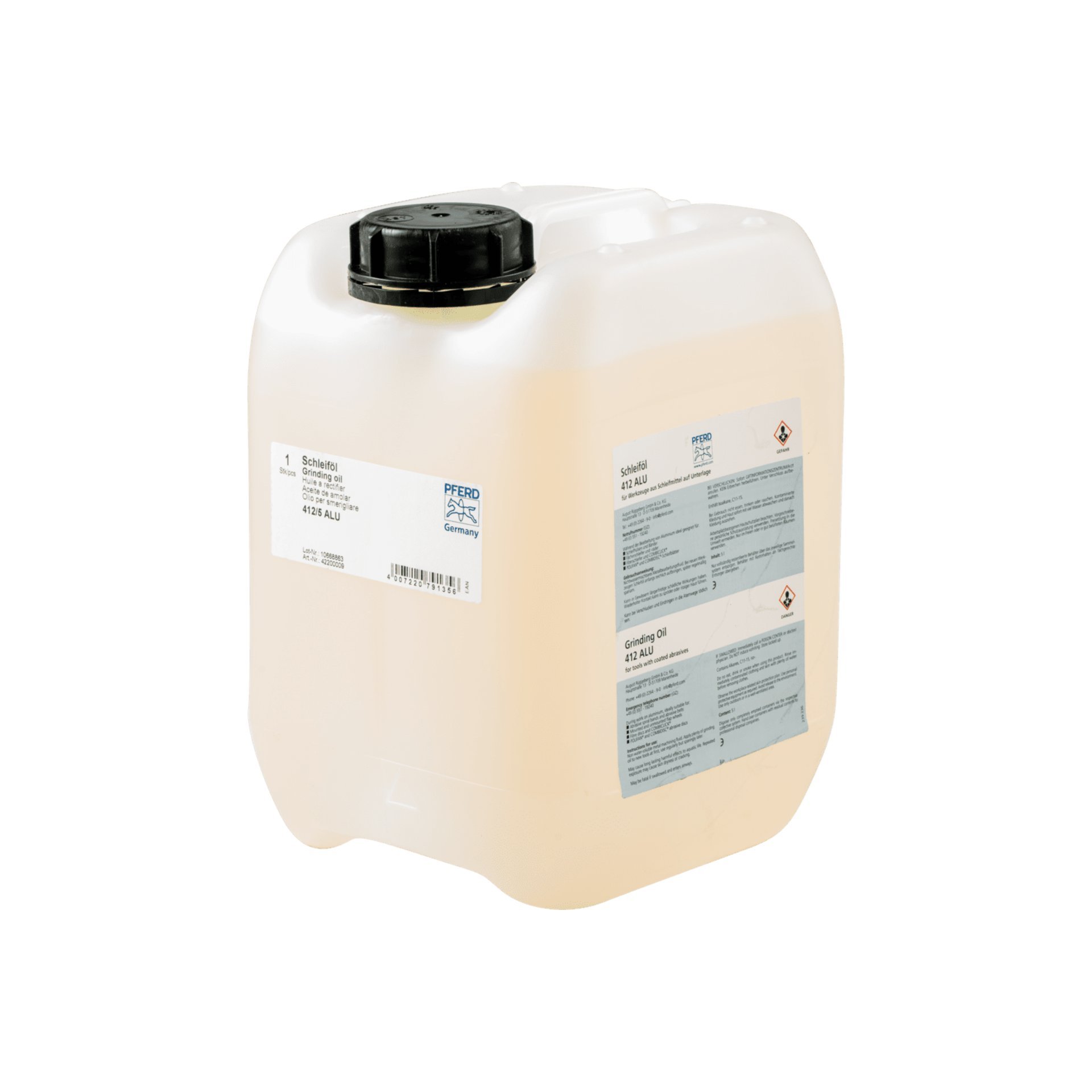 Schleiföl 412/5 ALU in Kanister 5 Liter für Aluminium Produktbild img1 L