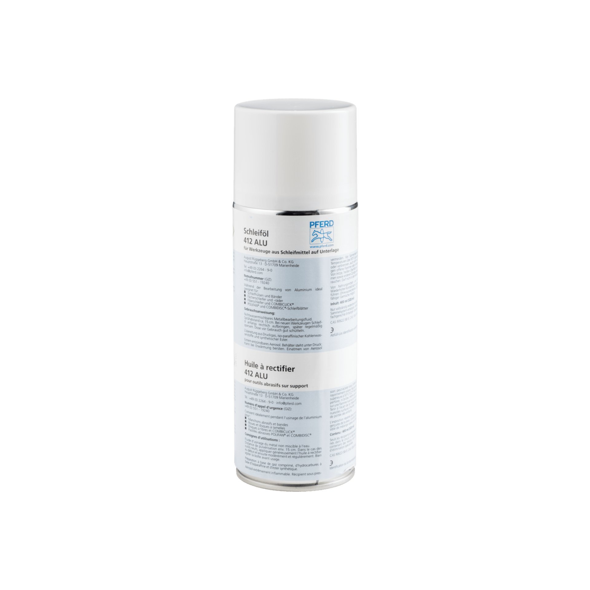 Schleiföl 412 ALU in Spraydose für Aluminium Produktbild img1 L