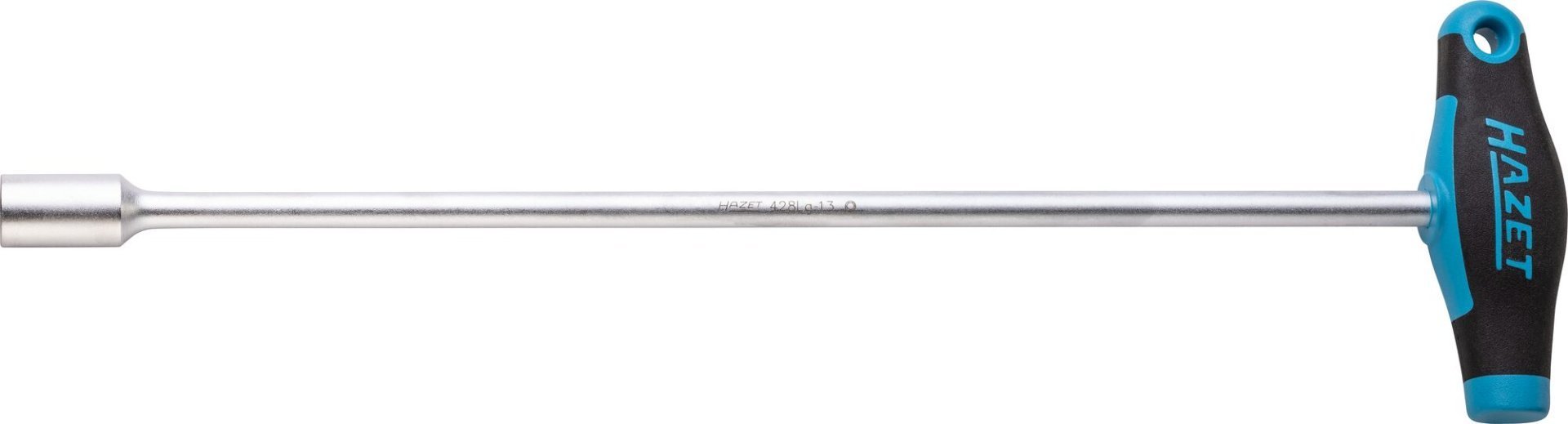 HAZET Steckschlüssel ∙ mit T-Griff 428LG-13 ∙ Außen Sechskant Profil ∙ SW 13 mm Produktbild img1 L