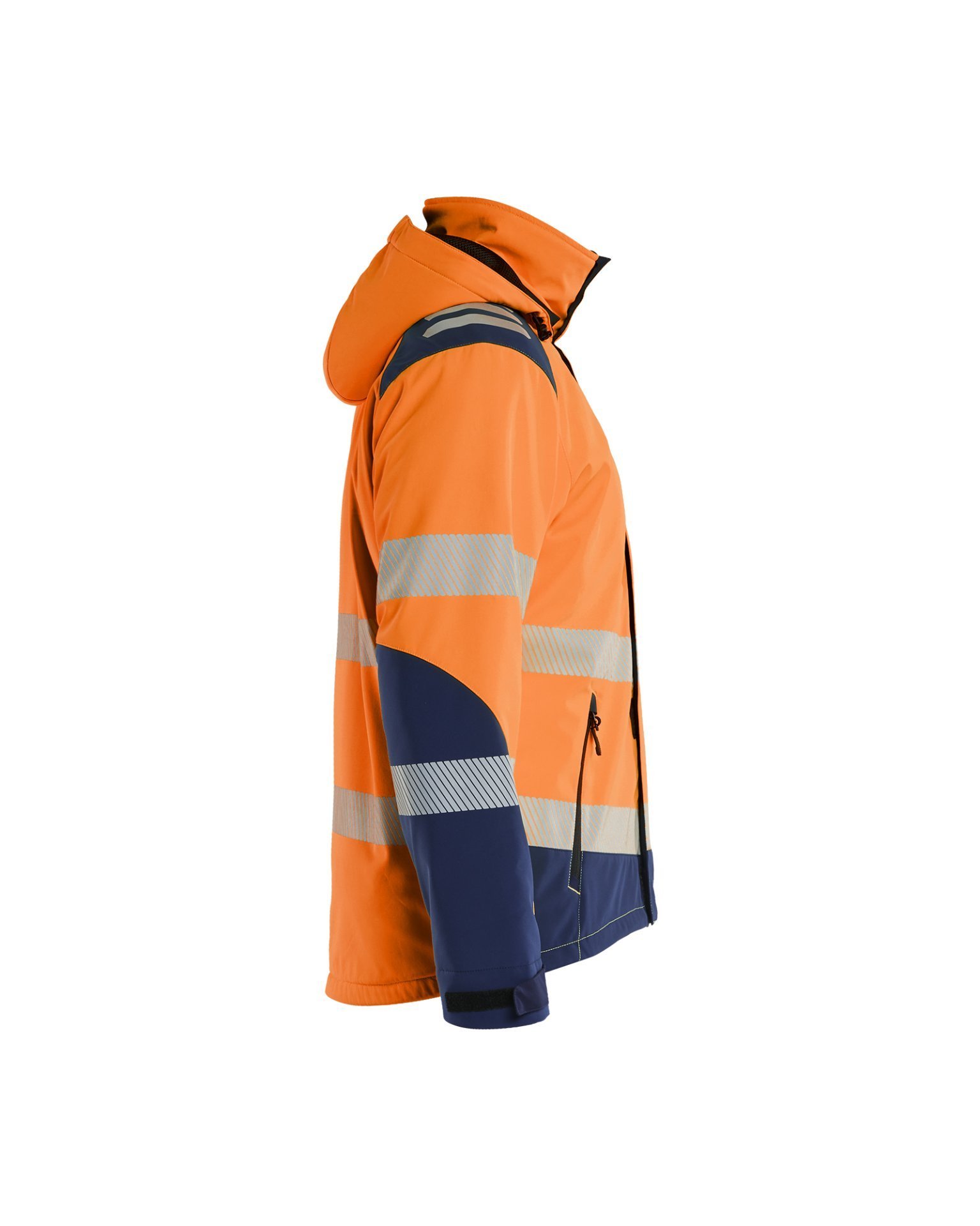 Blakläder Leichte gefütterte Softshell Winterjacke High Vis Produktbild img3 L